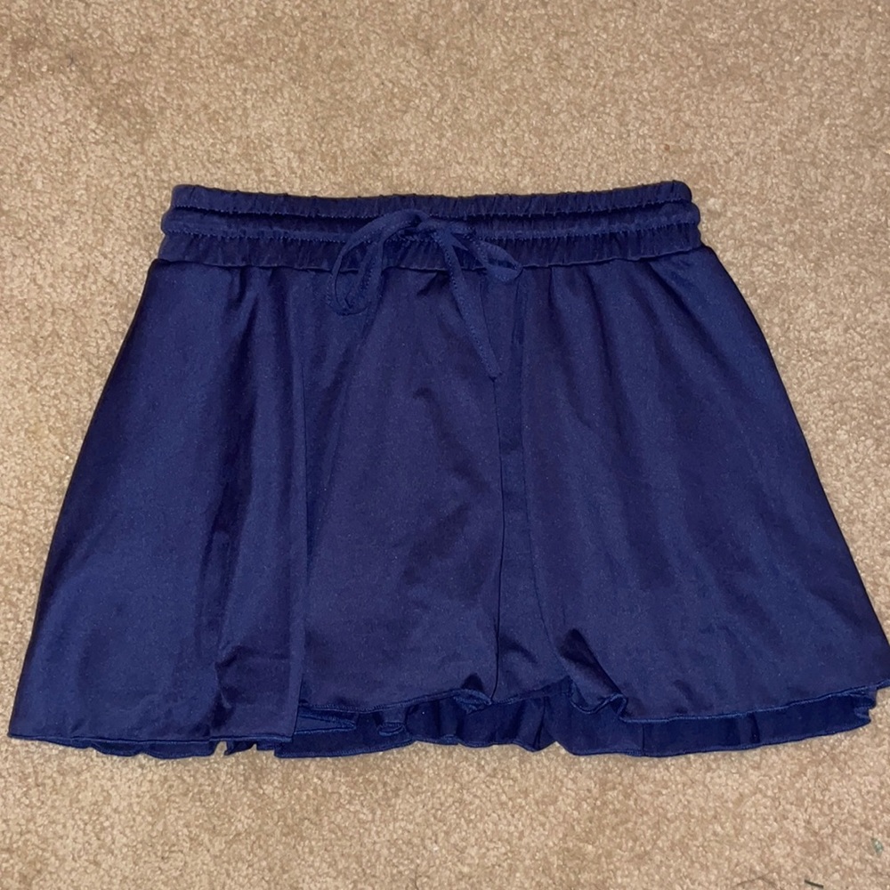 Navy Blue Athletic Skirt